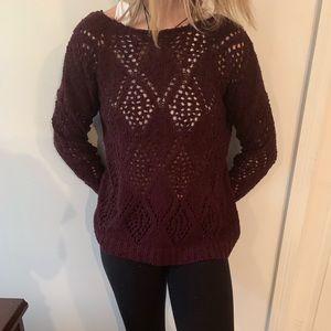 Forever 21 Maroon sweater